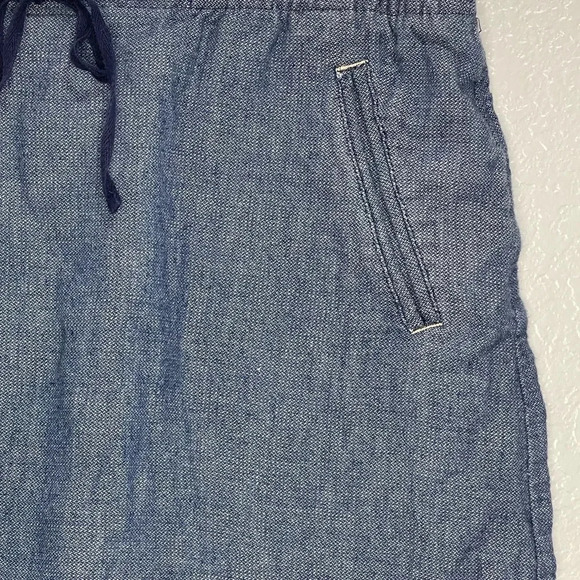 J.Jill Denim Women’s Side Pocket Elastic Waist 100% Cotton  Skirt Size XS - Picture 2 of 5